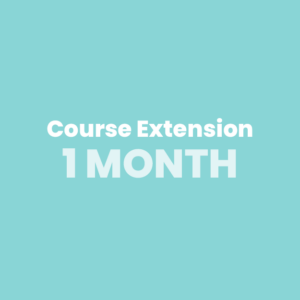 course extension 1 months