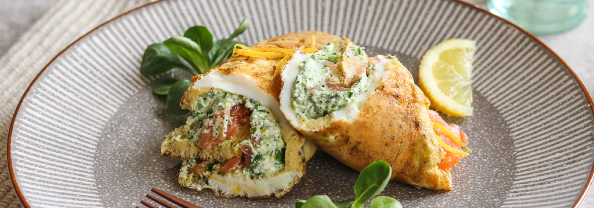 recipe omelette wraps breakfast